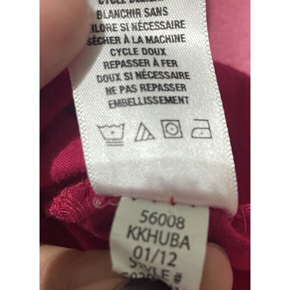 Y2K Aero New York 1/2012 Graphic Hot Pink Shirt Size XL Juniors - Picture 6 of 9